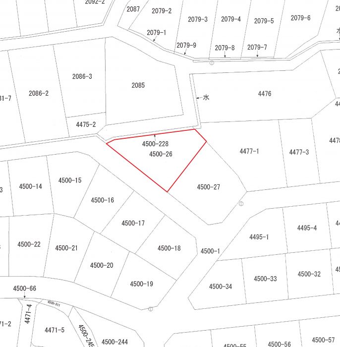 約８９坪の売土地