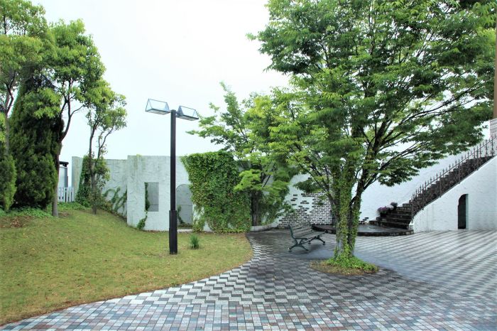 敷地南のガーデン