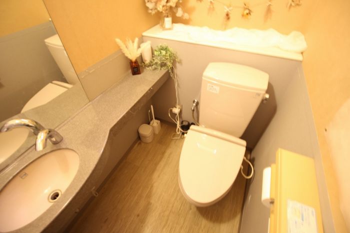 ２階にあるトイレです。