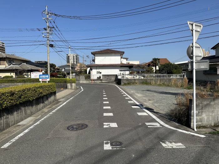 前面道路①