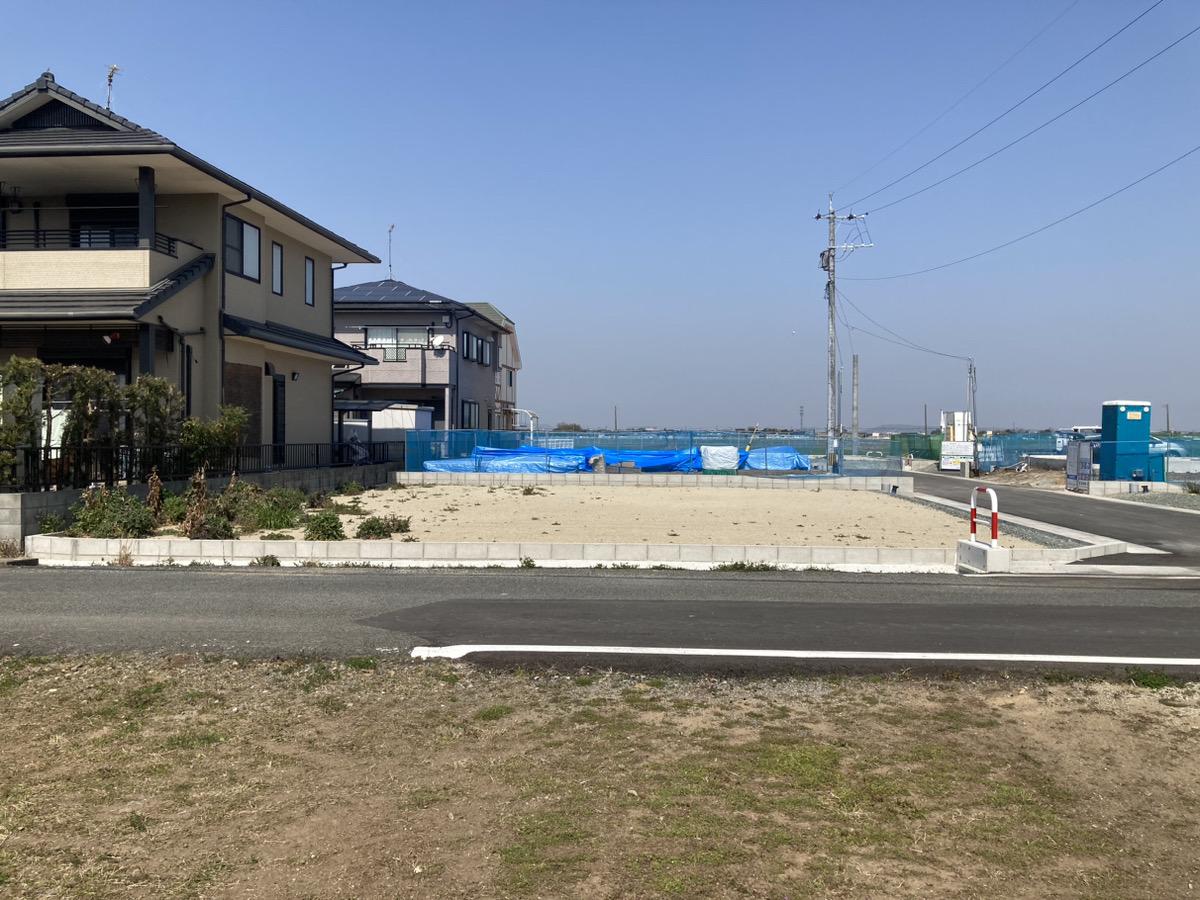 現地土地／日当たり良好！