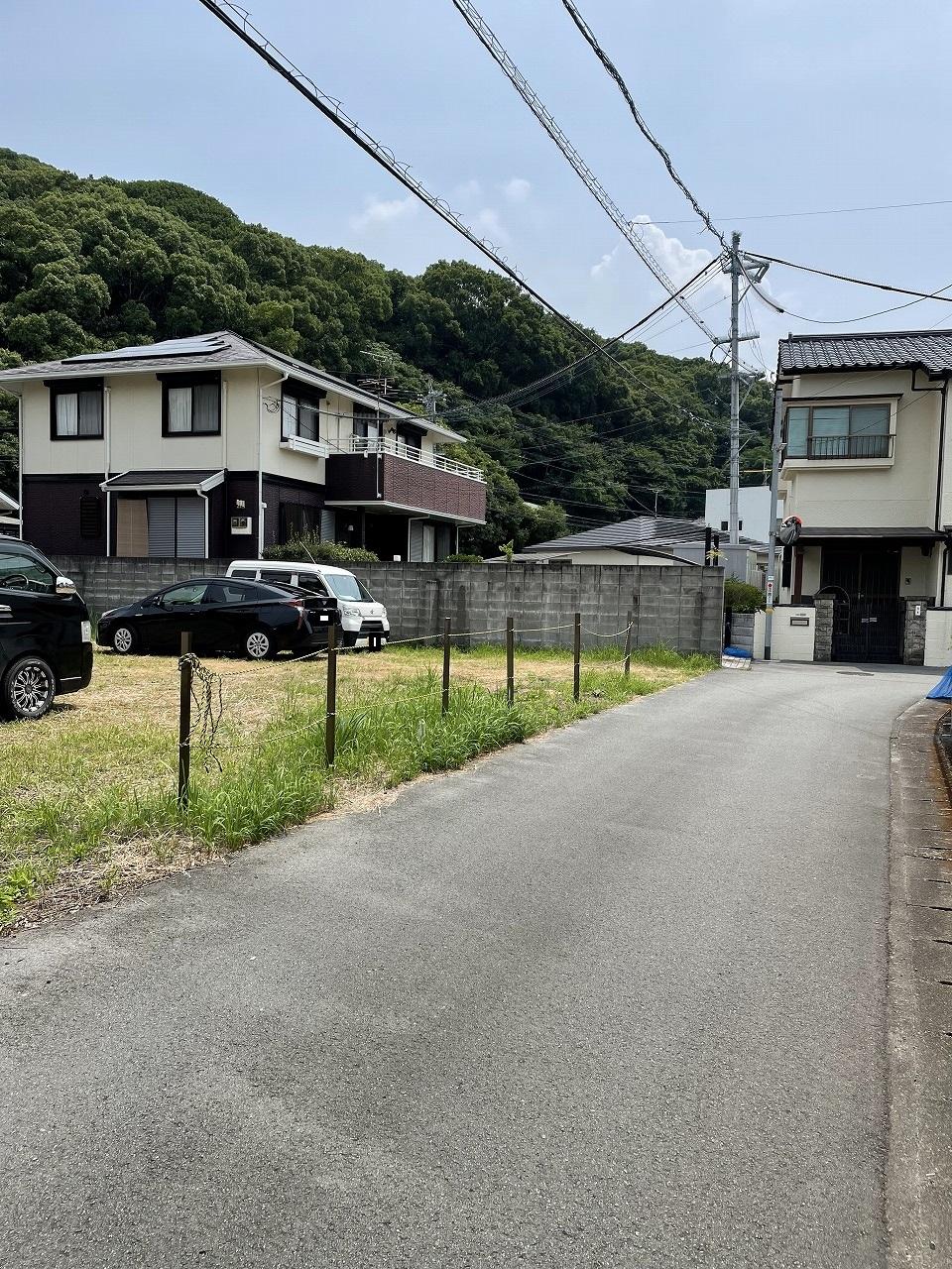 現地土地（前面道路含む）