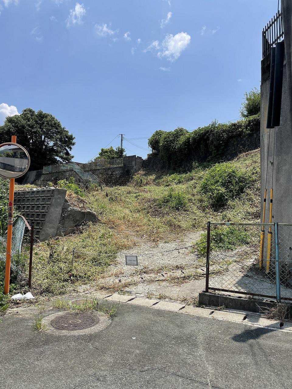 現地土地（前面道路含む）