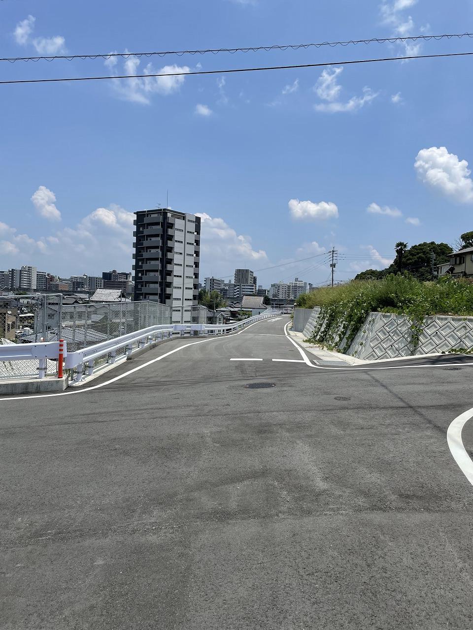 現地土地（前面道路含む）