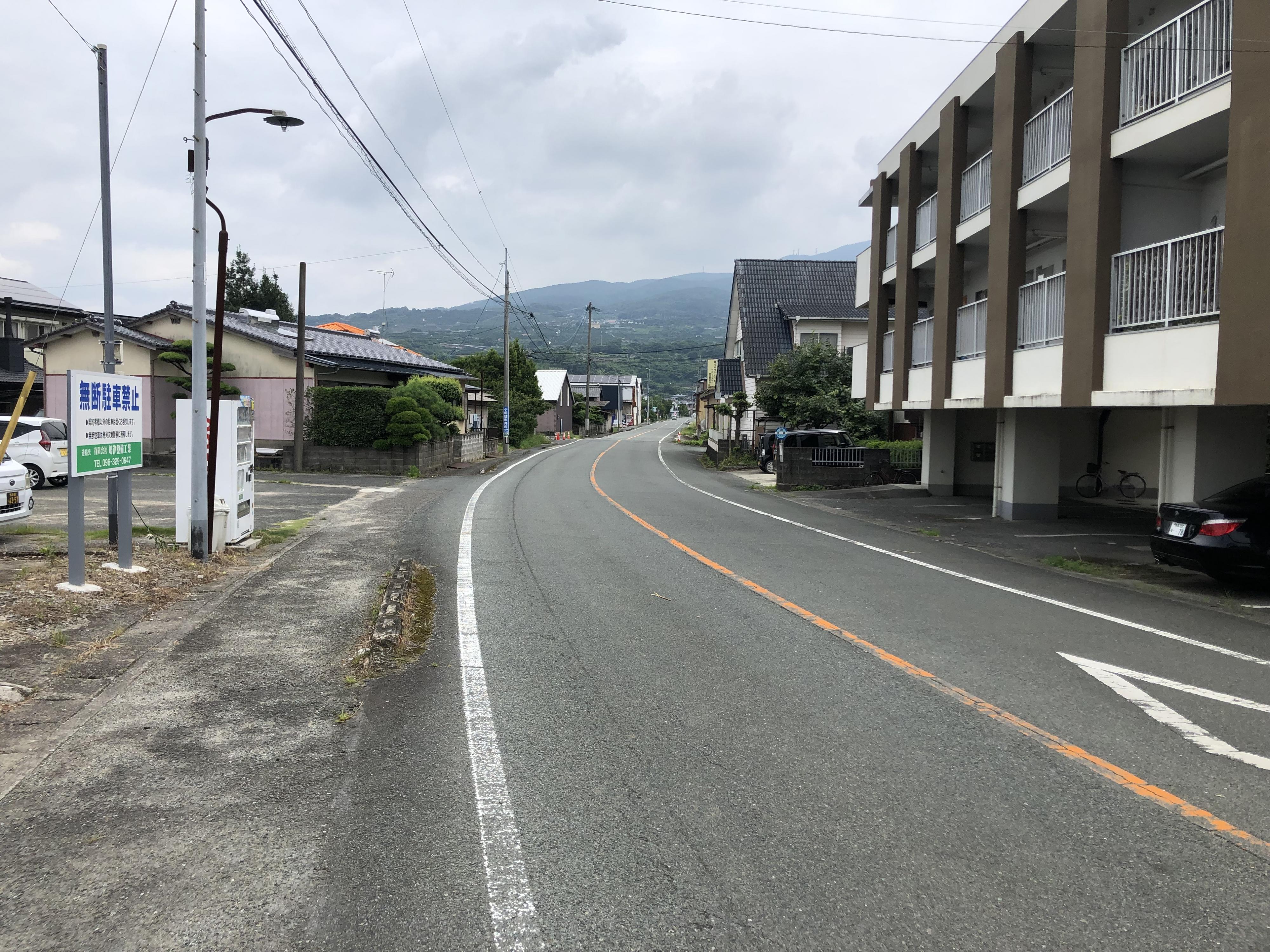 現地土地（前面道路含む）