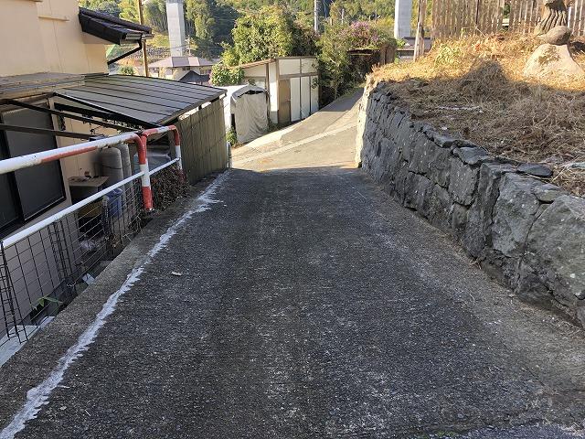 現地土地（前面道路含む）