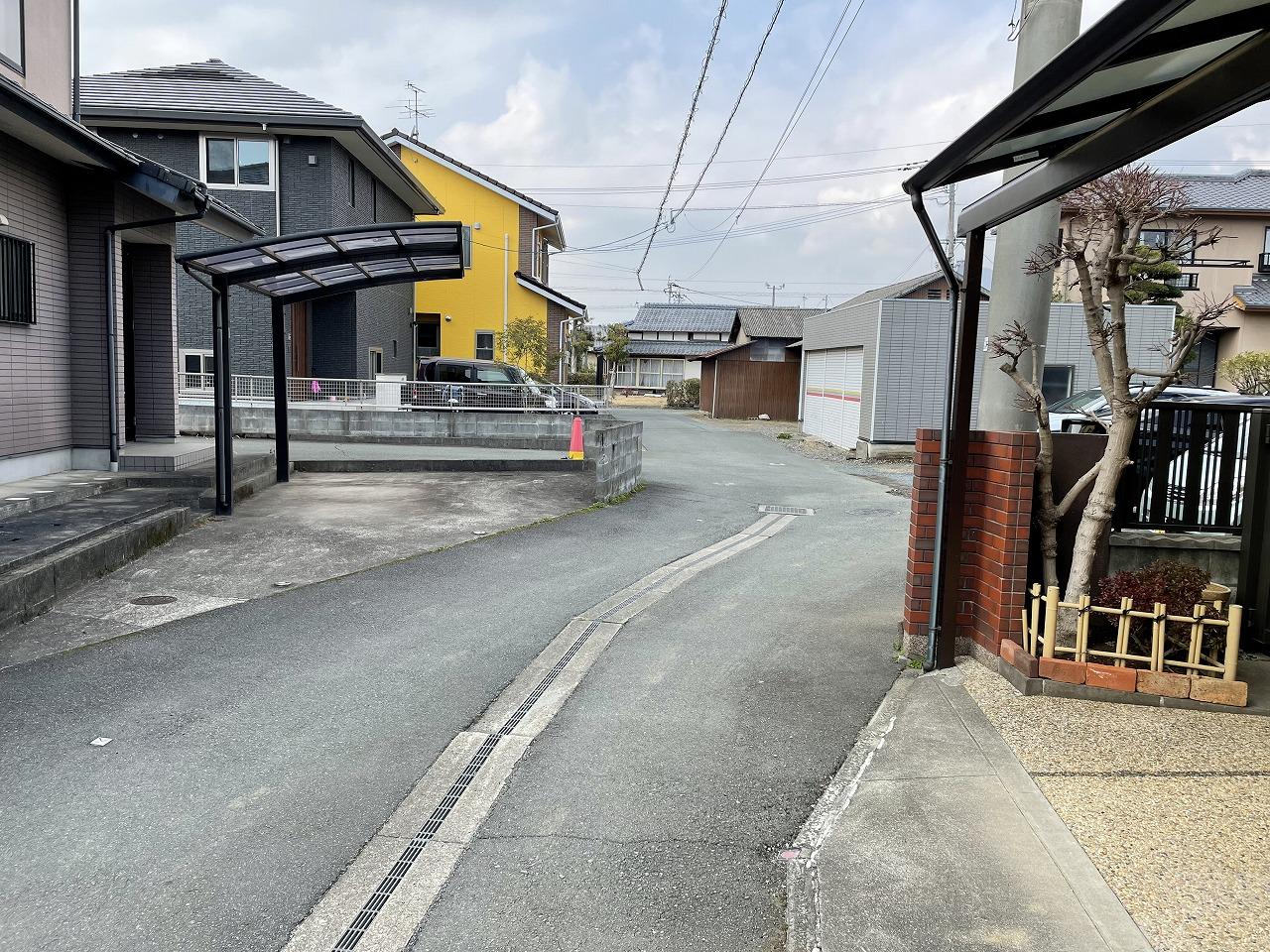 現地土地（前面道路含む）