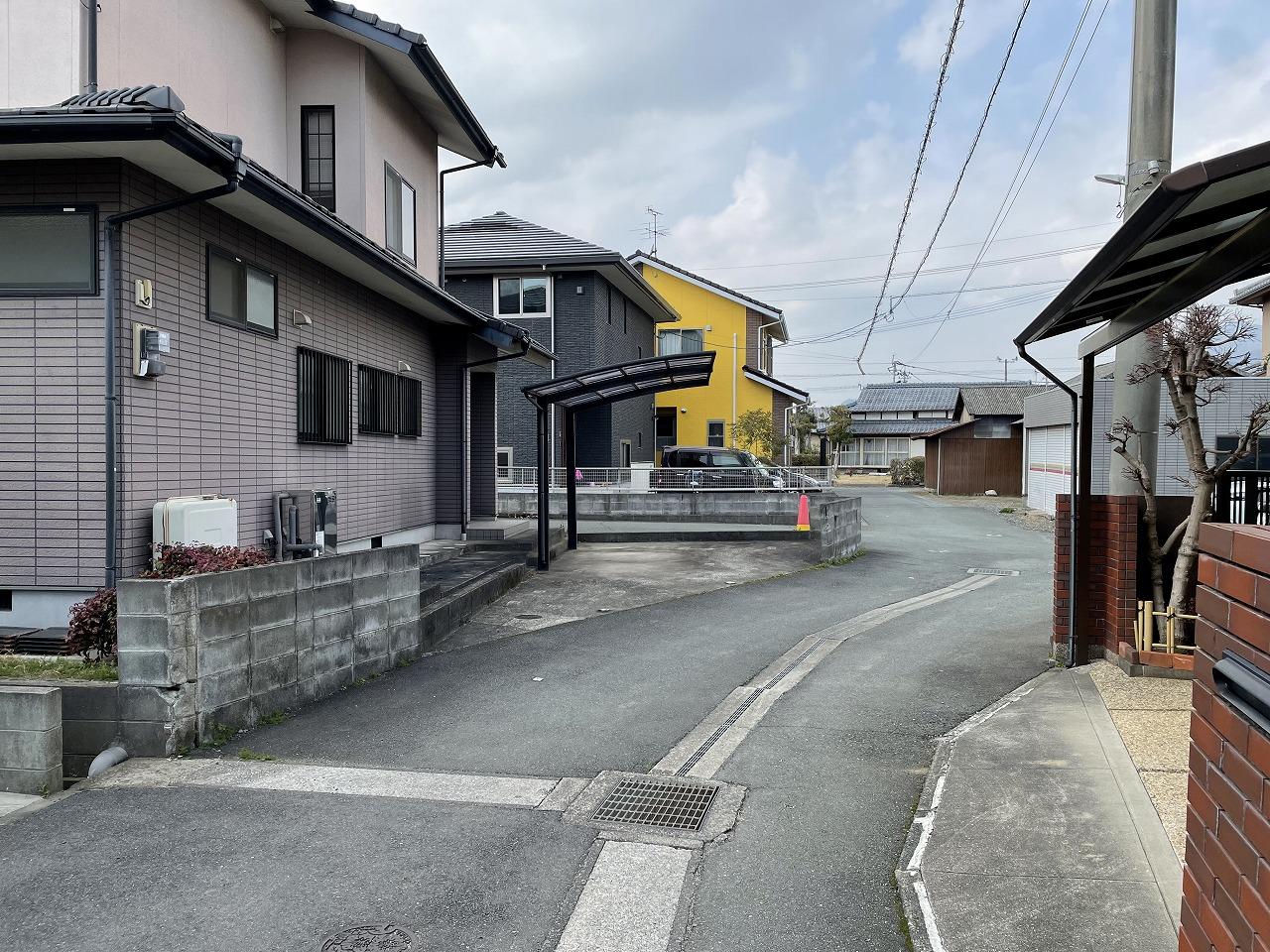 現地土地（前面道路含む）