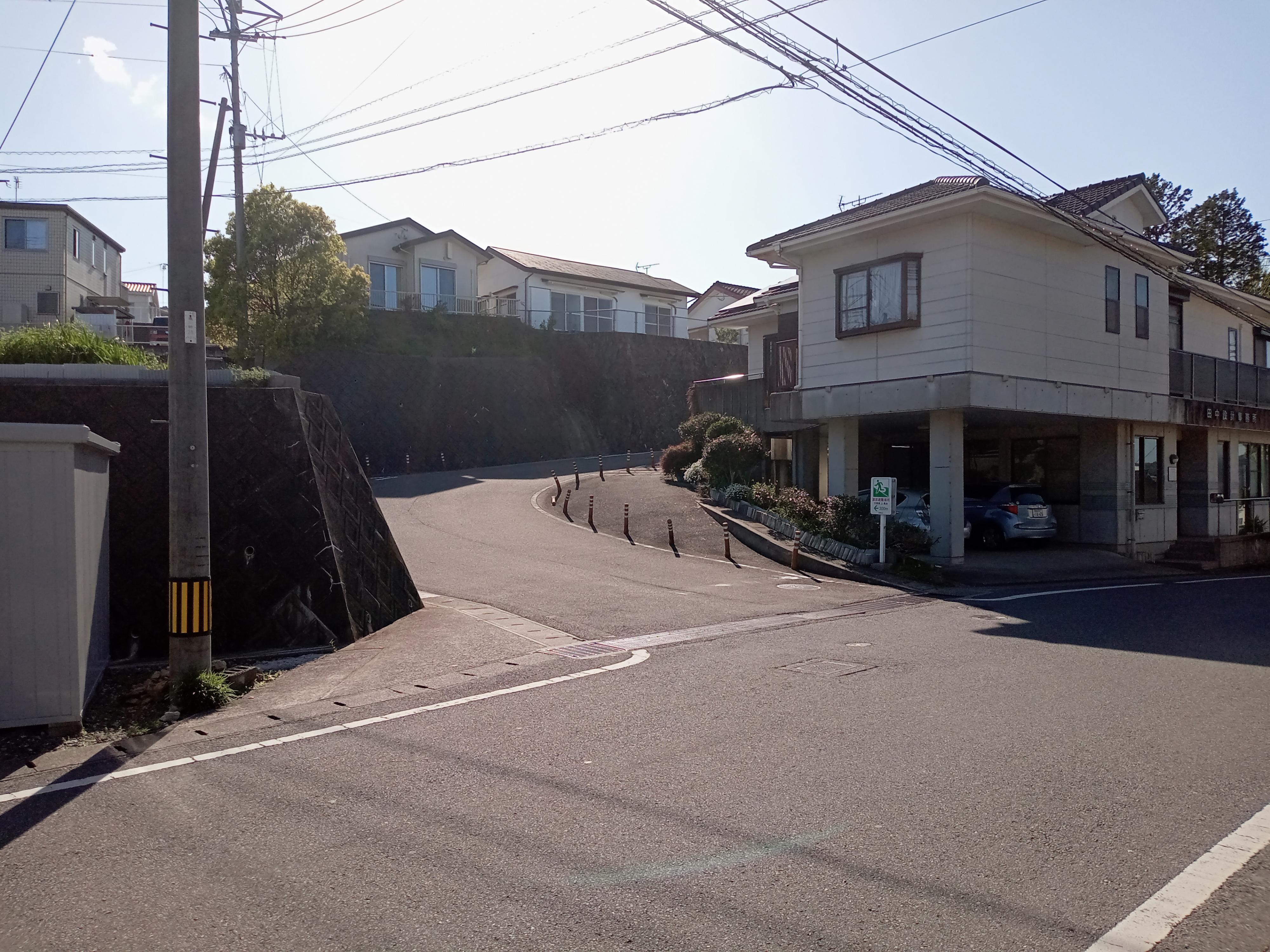 付近道路（区画内入口）