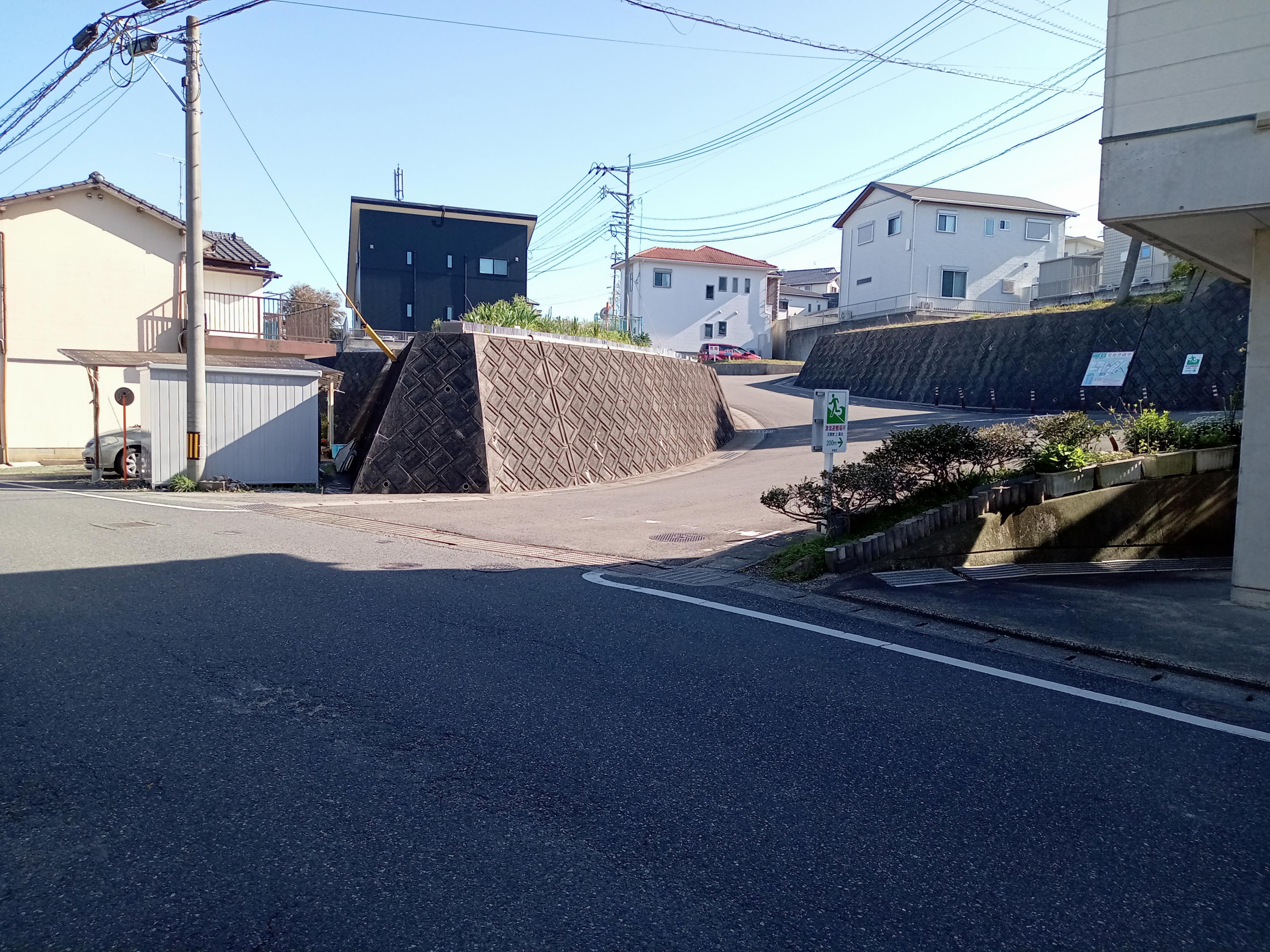 付近道路（区画内入口）