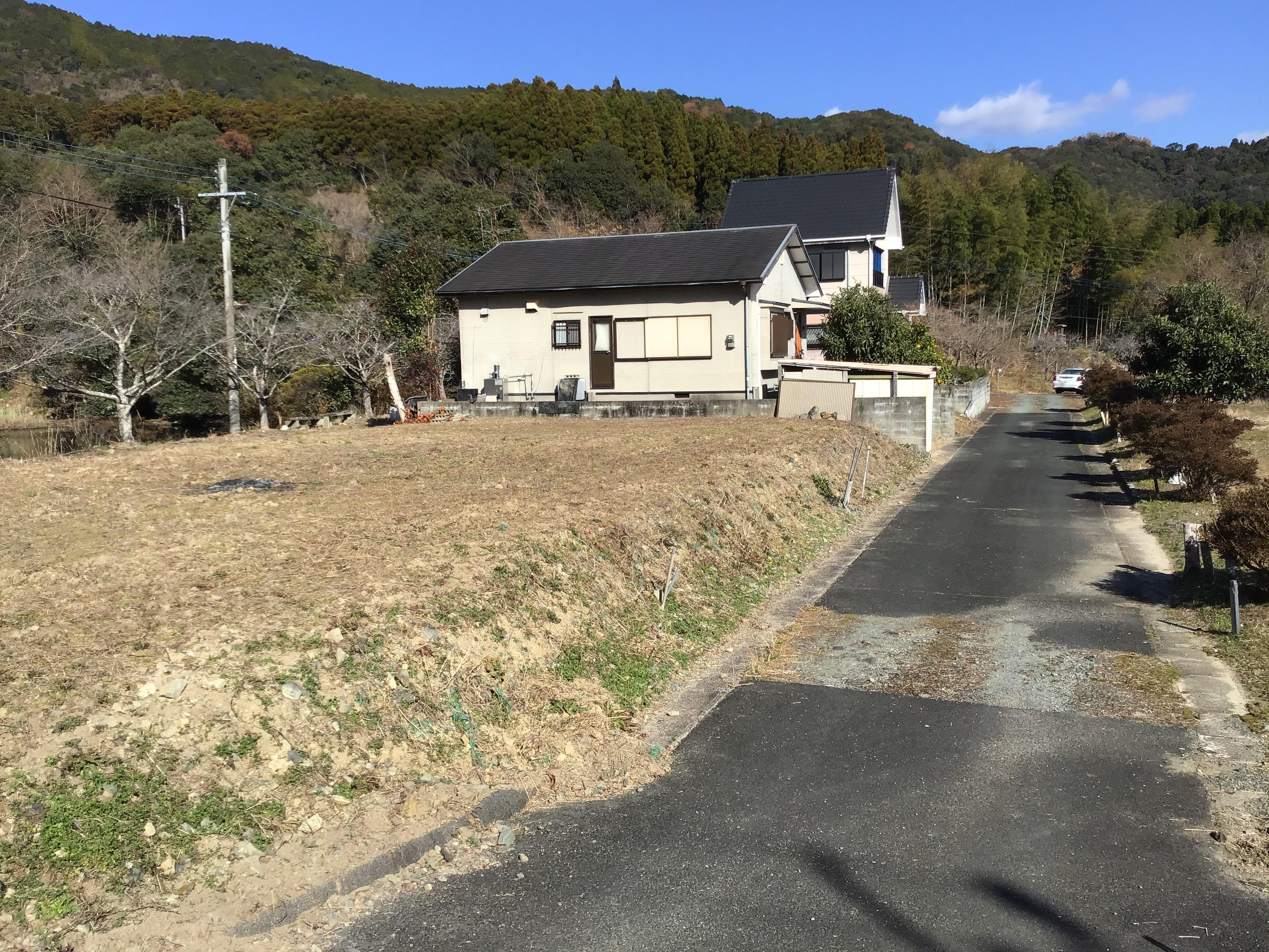 現地土地／前面道路（南道路）