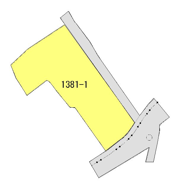 区画図／敷地形状
