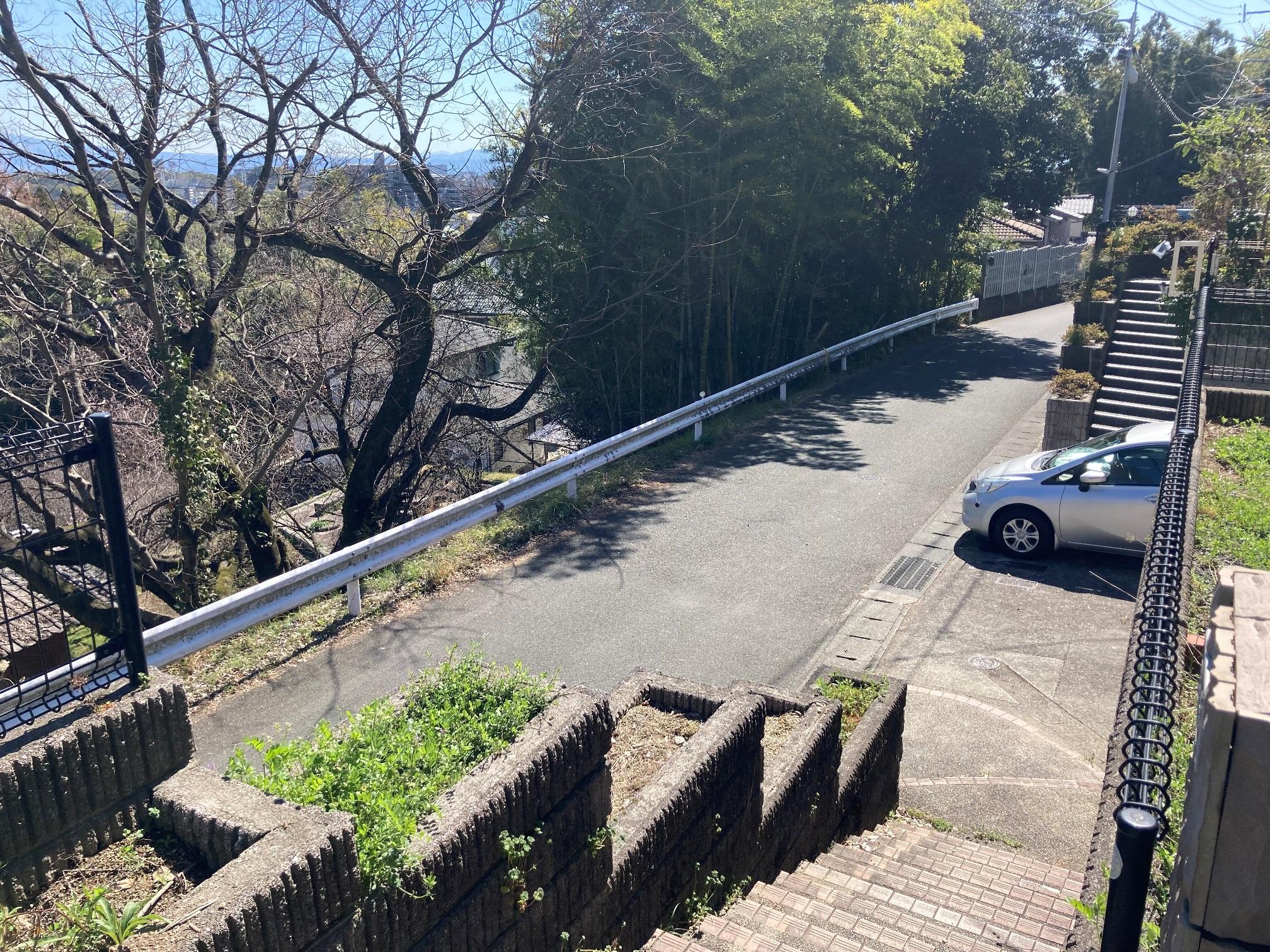 現地土地（前面道路含む）