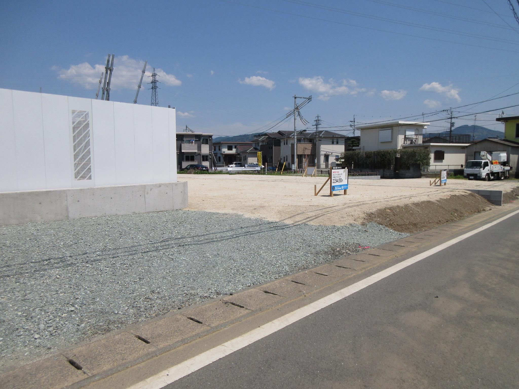 現地土地（前面道路含む）