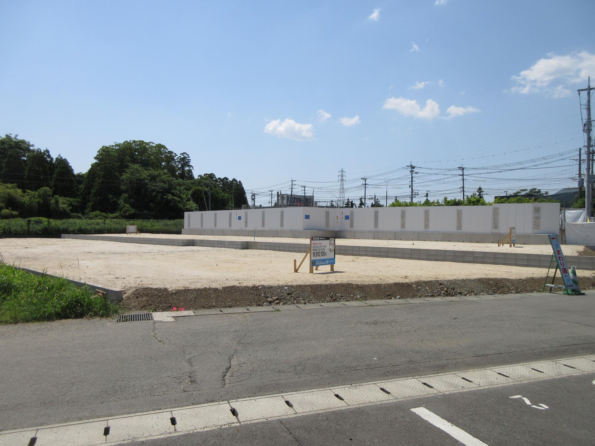 現地土地（前面道路含む）