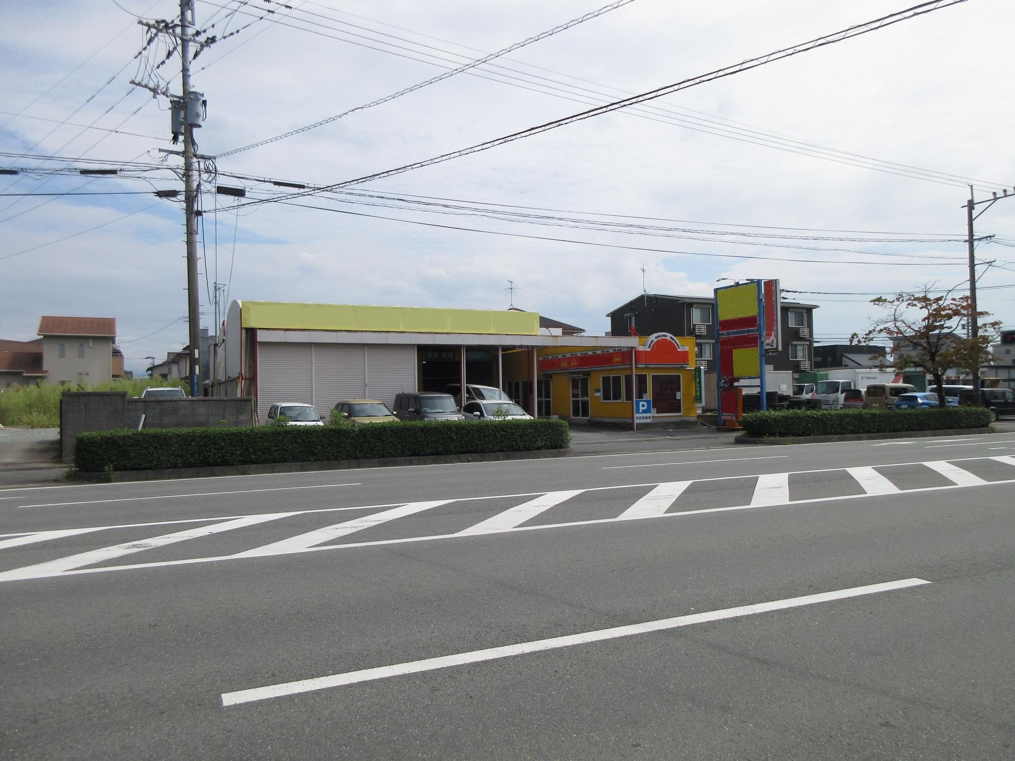 現地土地（前面道路含む）