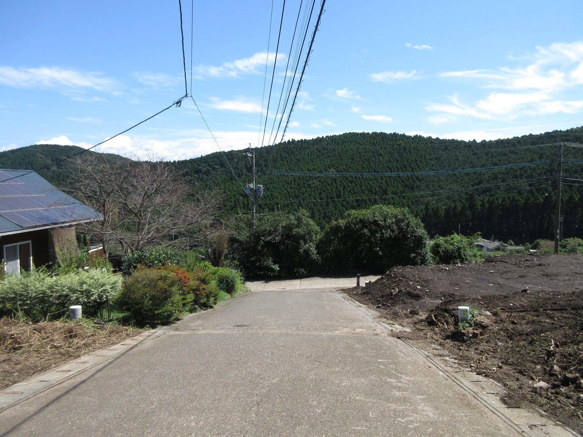 現地土地（前面道路含む）