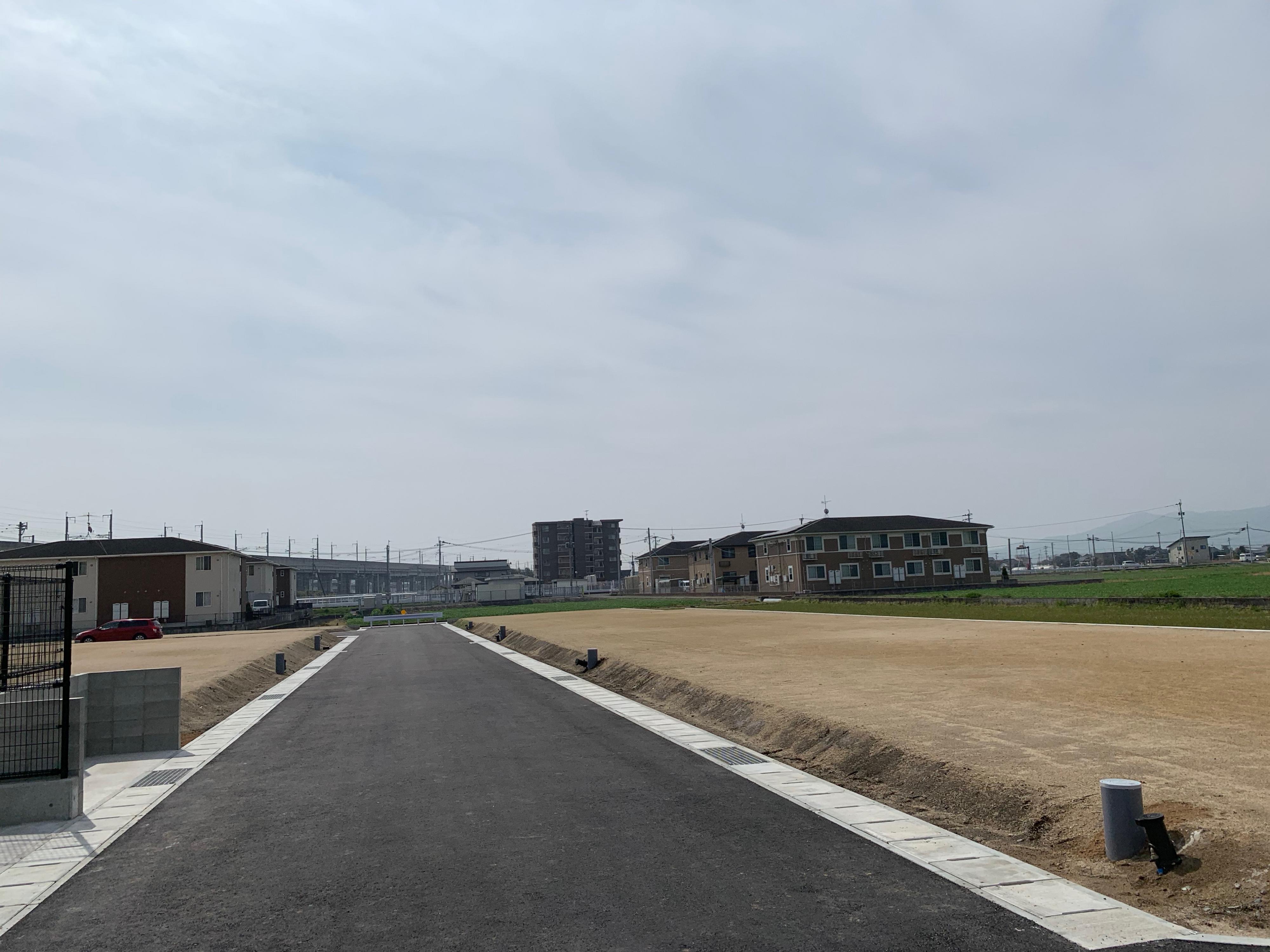 現地土地（前面道路含む）