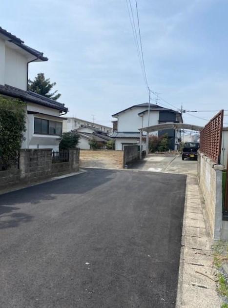 現地土地（前面道路含む）