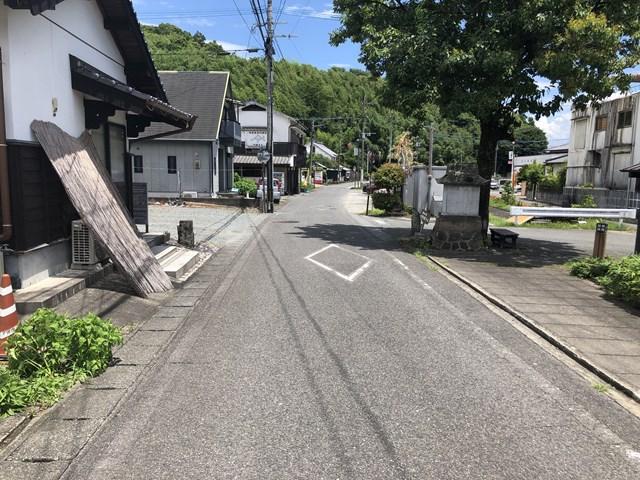 現地土地（前面道路含む）