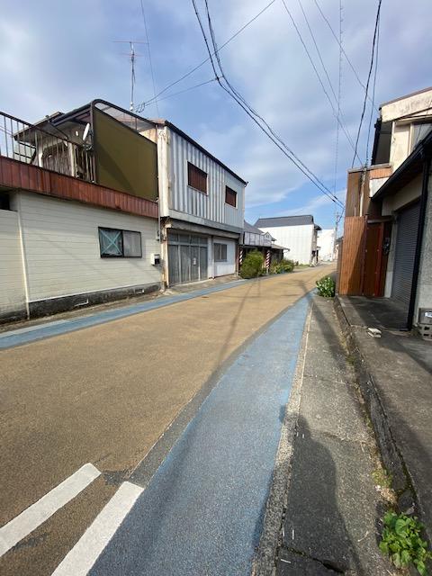 現地土地（前面道路含む）