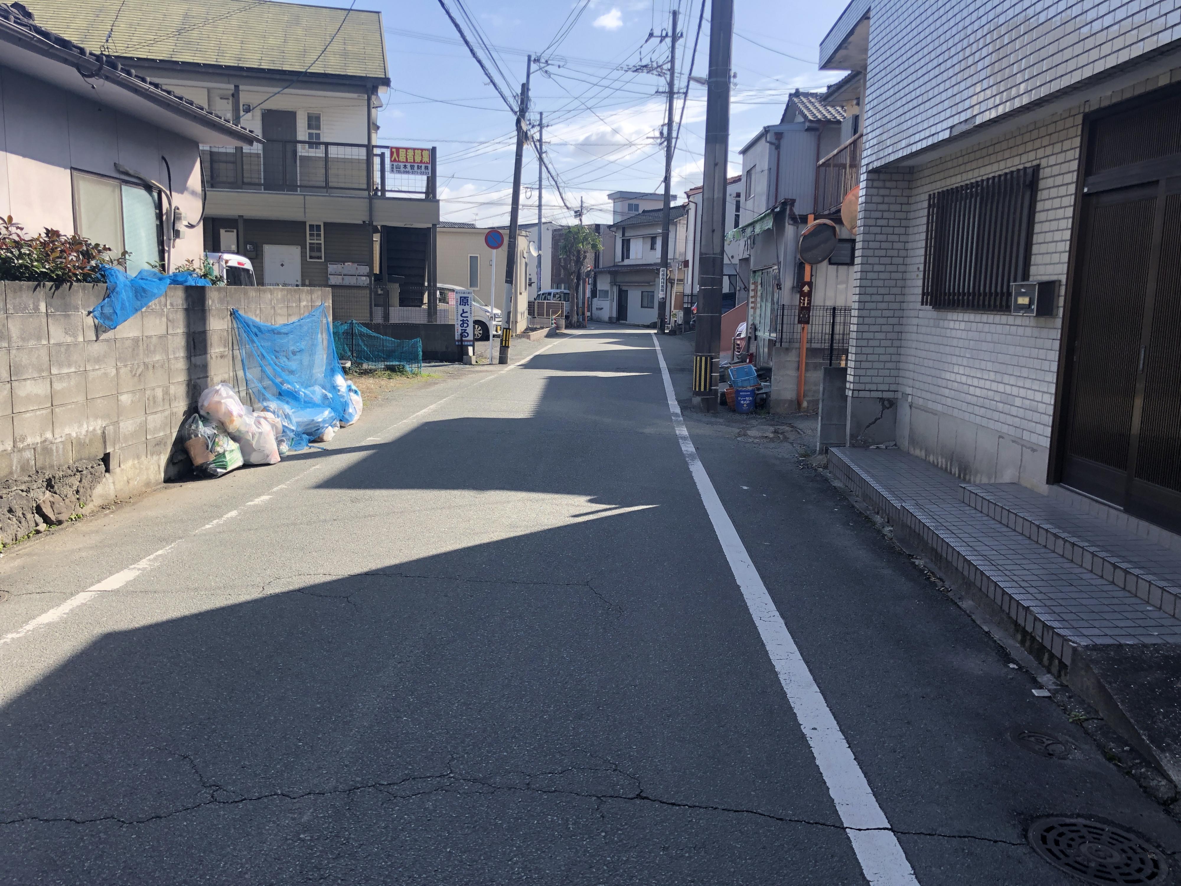 現地土地（前面道路含む）