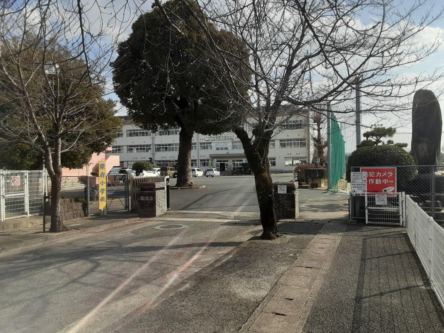 隈府小学校 (1,300m)