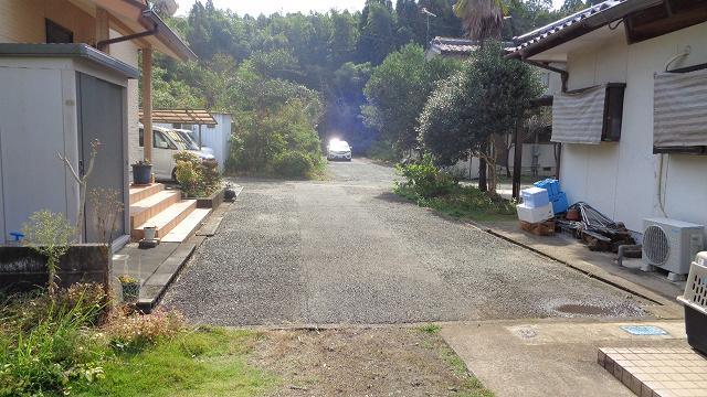 現地土地／進入口道路方向