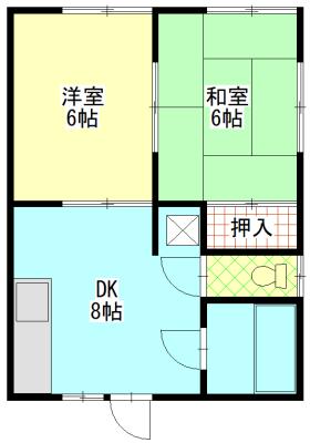 間取り図／リフォーム済