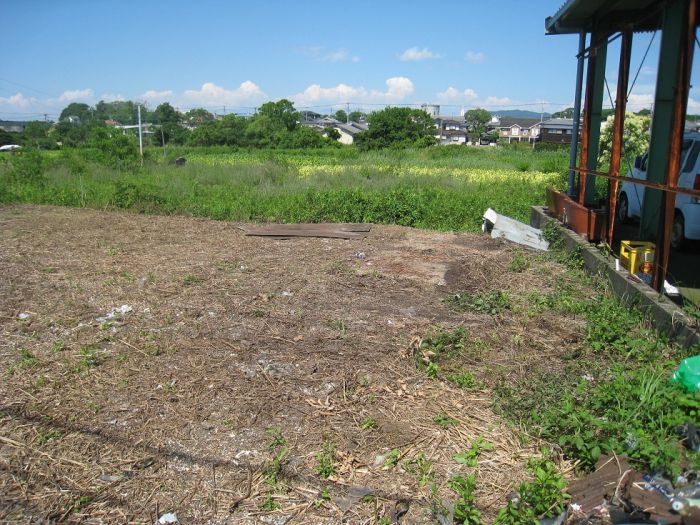 現況引渡しとなります