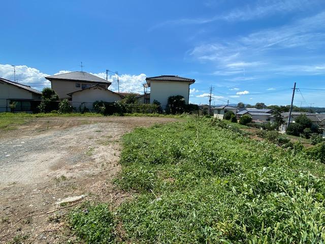 現地土地／敷地南西方向　高台からの眺望良好