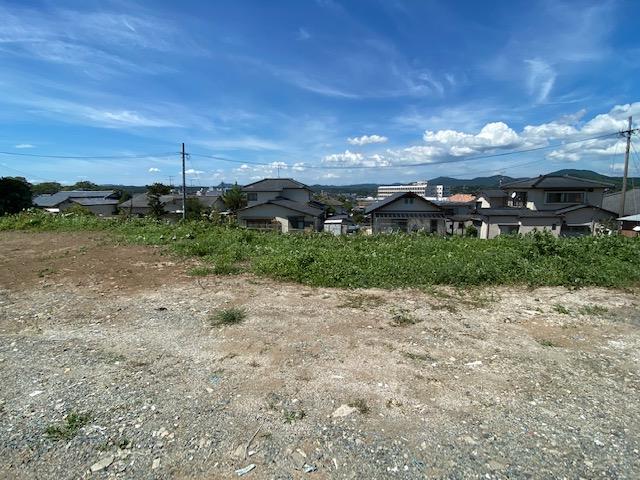 現地土地／敷地中央付近から西側方向