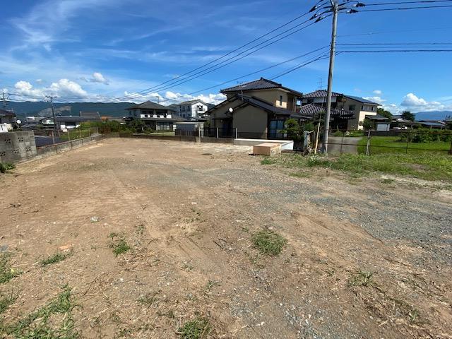 現地土地／敷地中央付近から北側方向