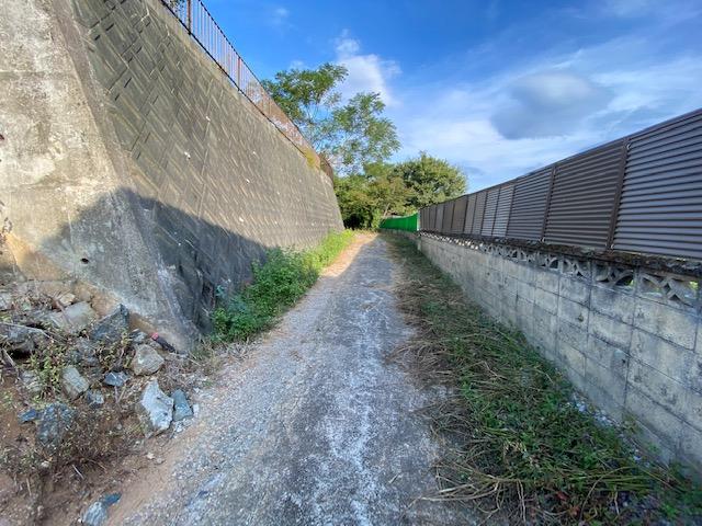 現地土地／南側里道