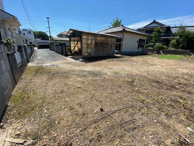 現地土地／７９坪超のゆとりのある広さ