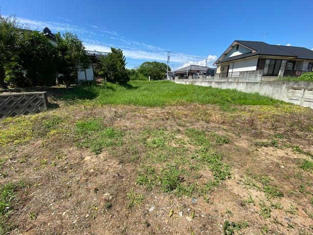 現地土地／上水道前面道路埋設あり：宅内引込工事要　下水道宅内引込済