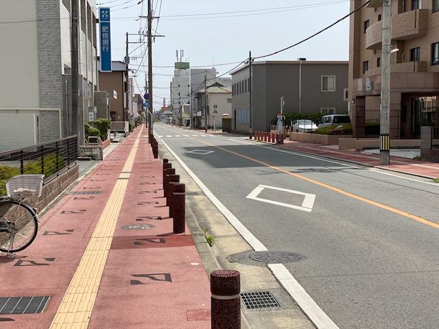 現地（外観）／遠くからも目立つ場所