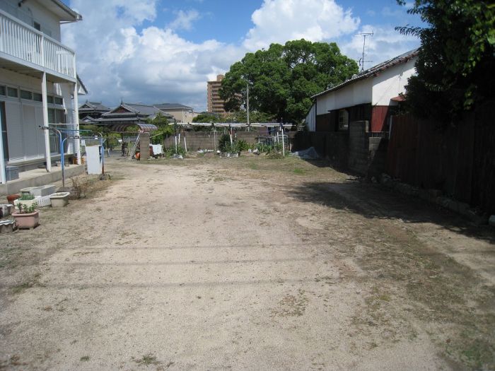 現地土地／９３坪超のゆったりとした広い土地