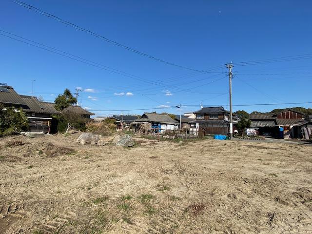 現地土地／敷地内から北側方向