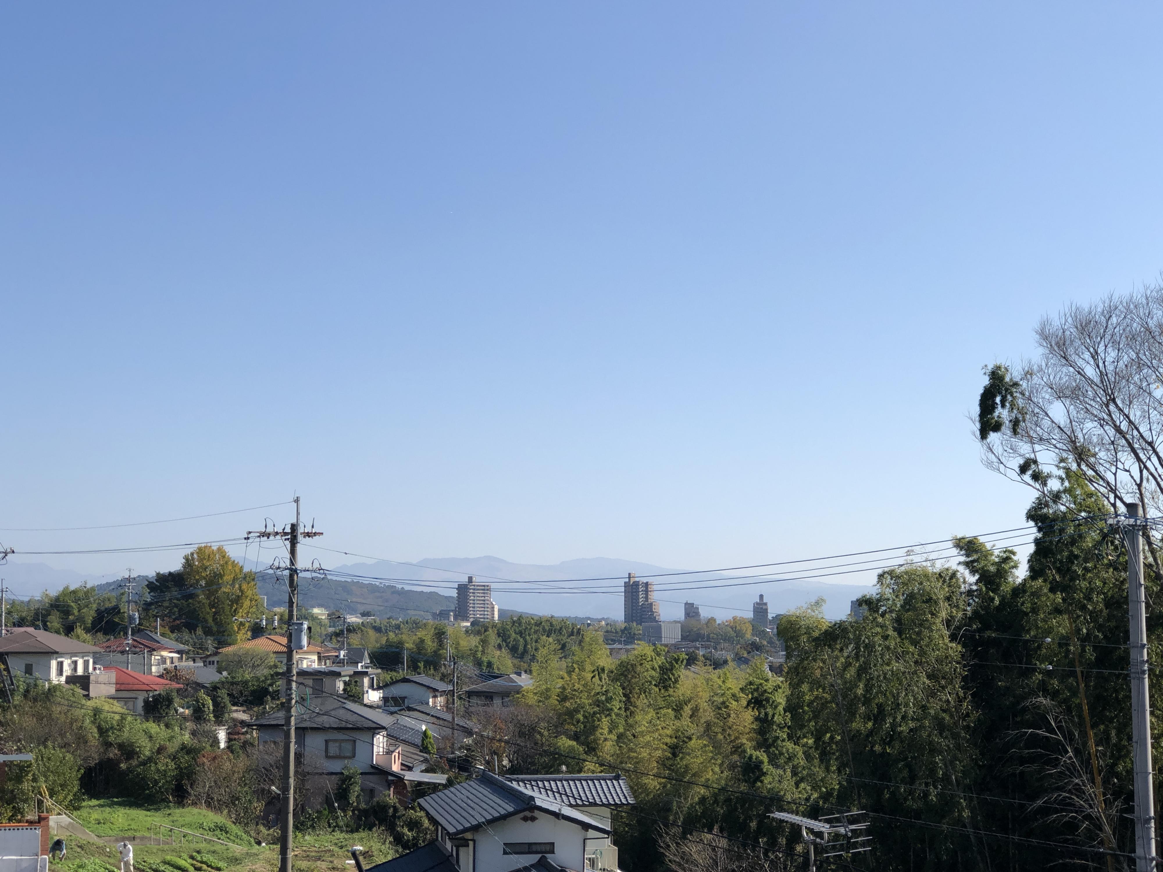 現地土地／眺望良好です（東側方面）