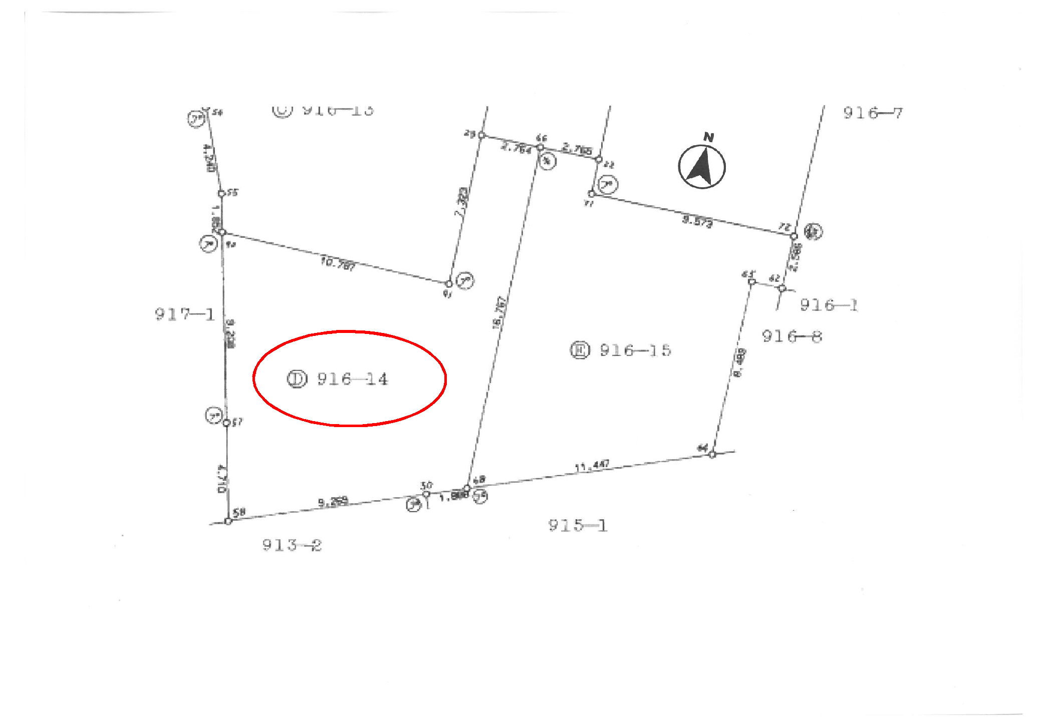 区画図／現状を優先します