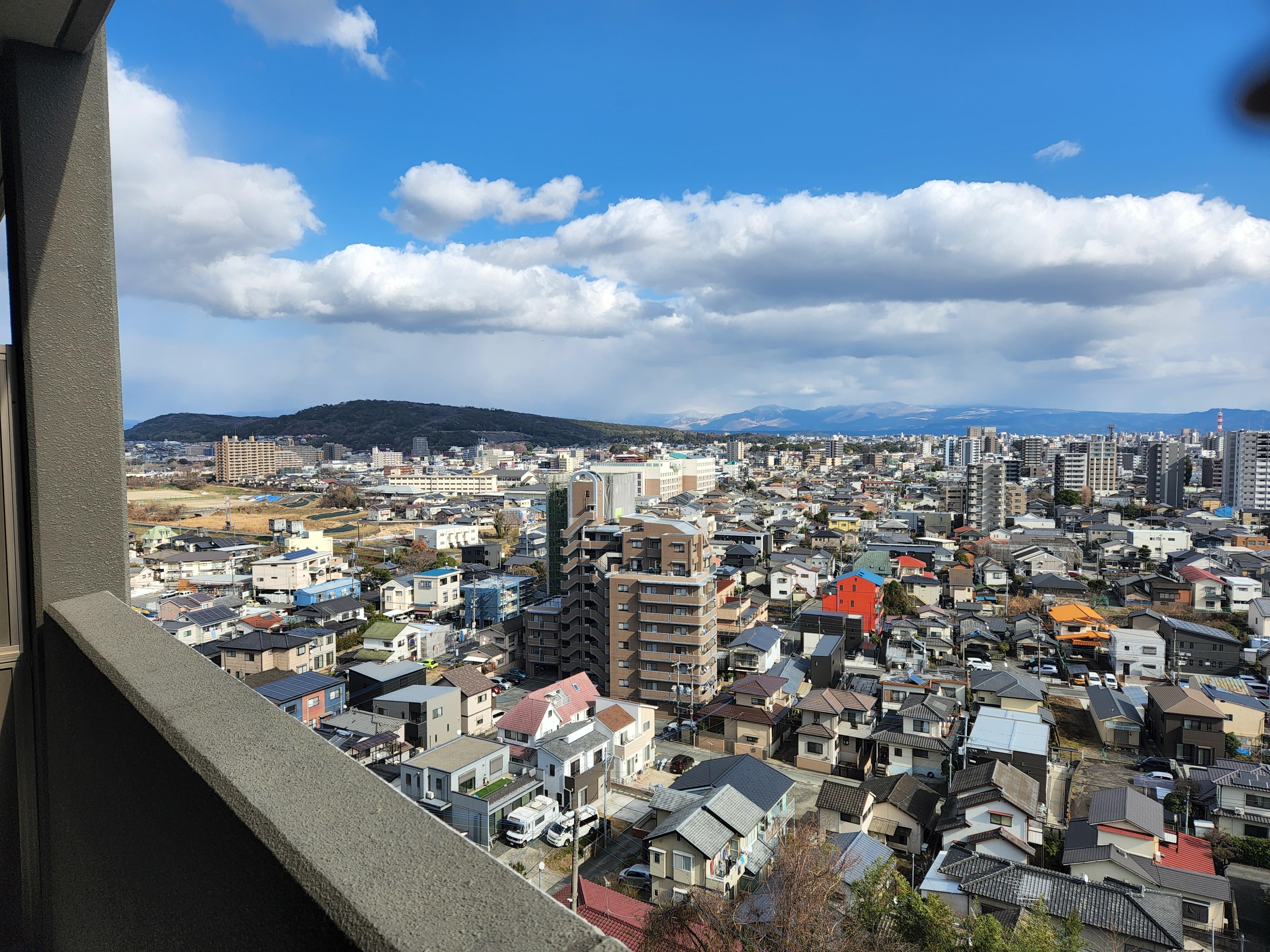 現地（外観）／立田山・阿蘇山方面　眺望良好