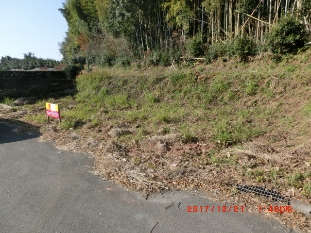 現地土地／看板があります
