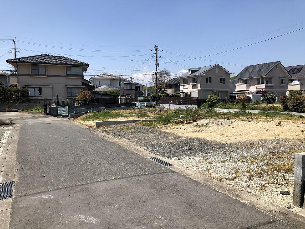 現地土地（前面道路含む）