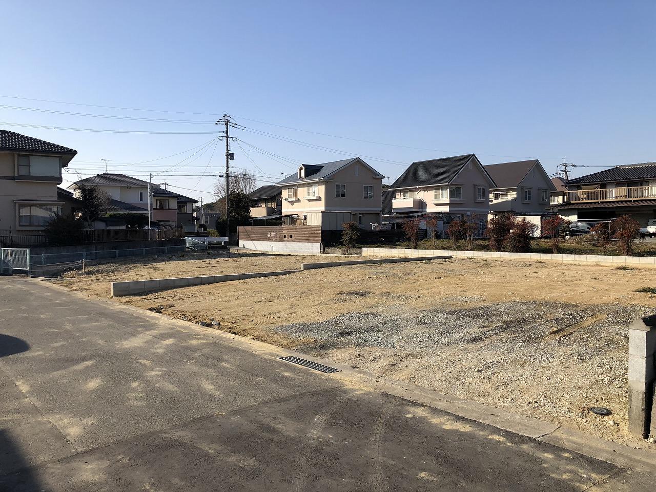 現地土地（前面道路含む）