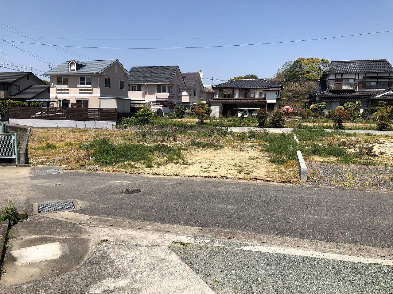 現地土地（前面道路含む）