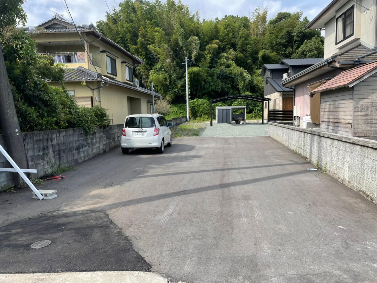 現地土地／共有道路近景