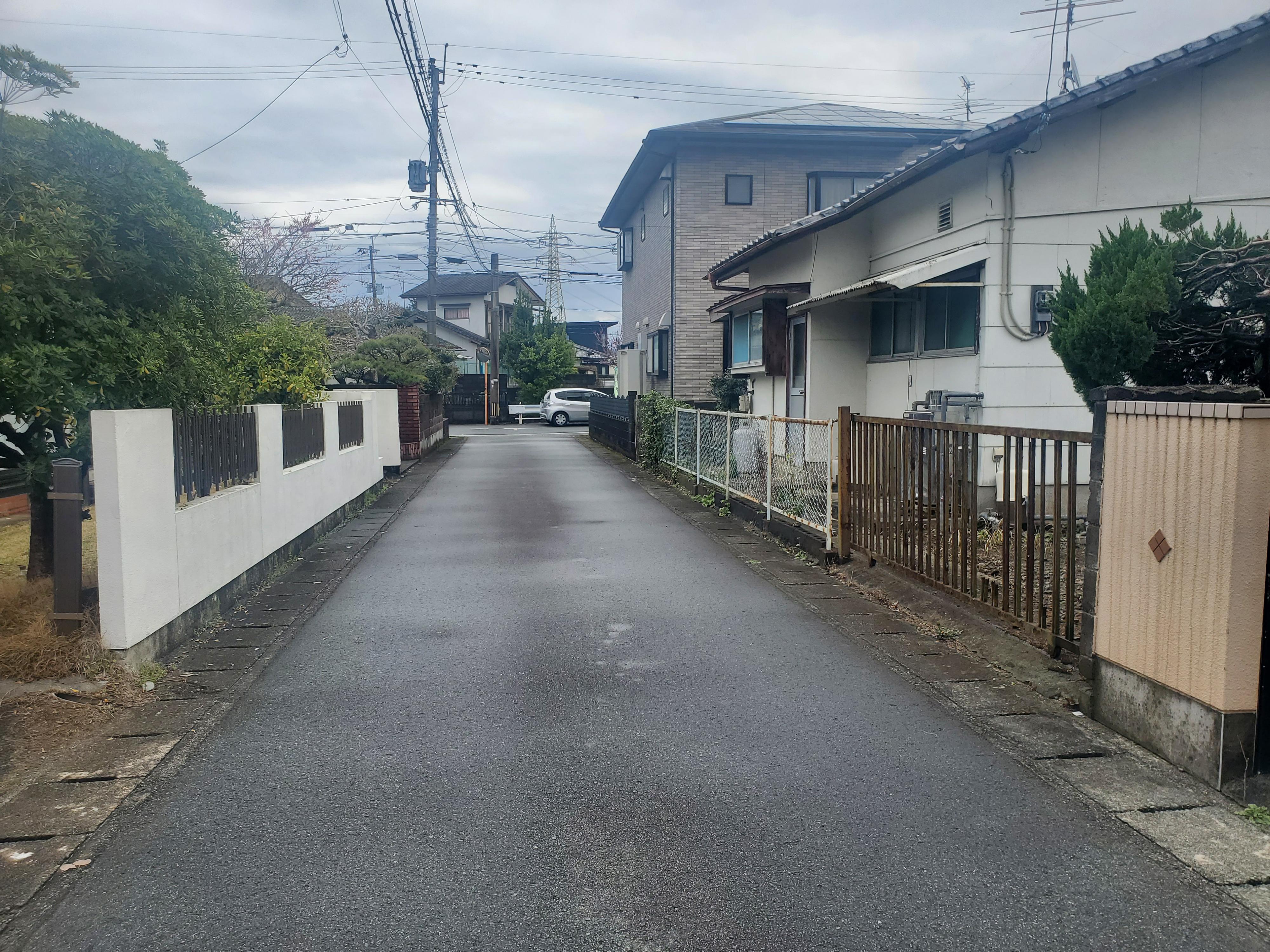 前面道路