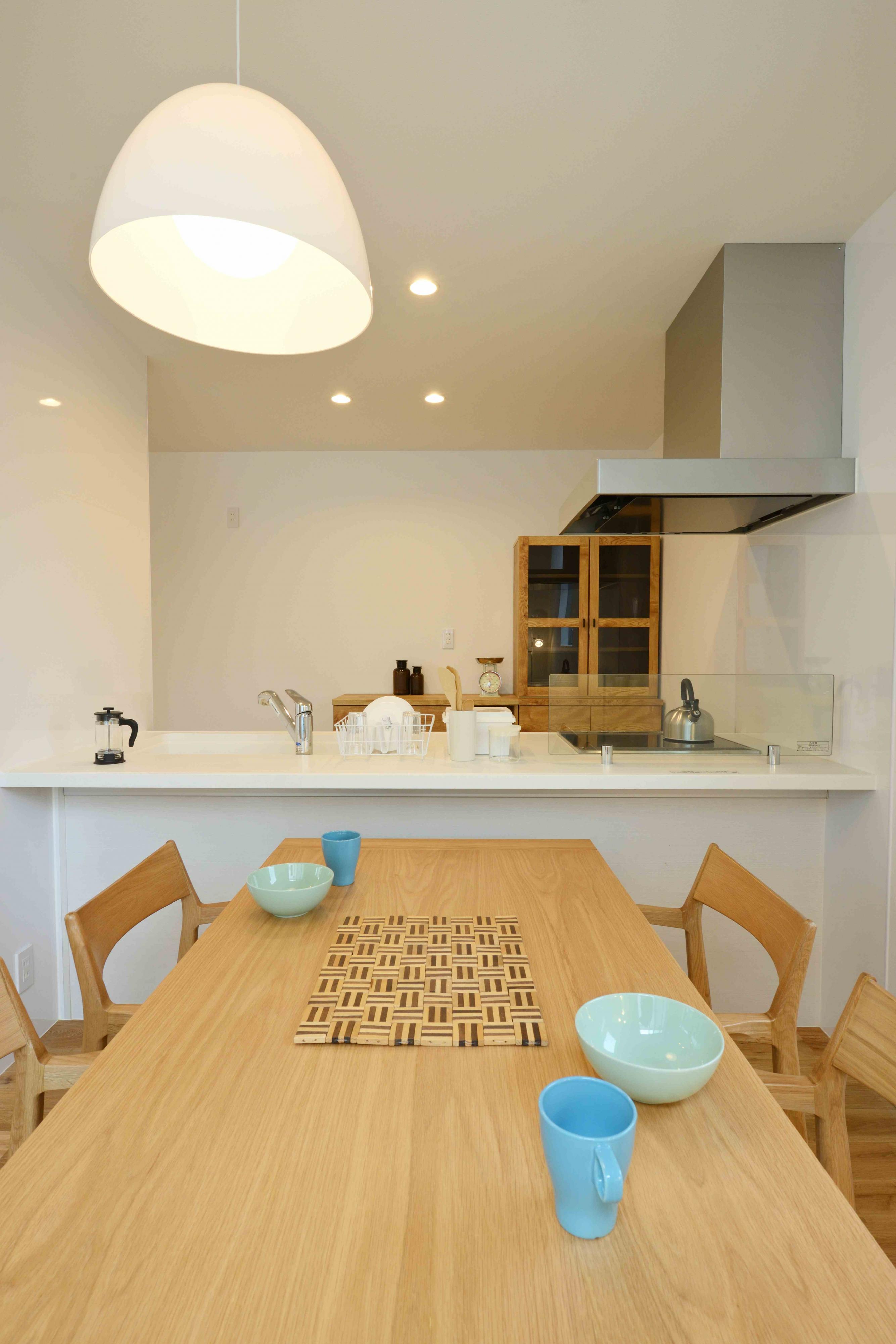 キッチン／家族団らんできる対面キッチン