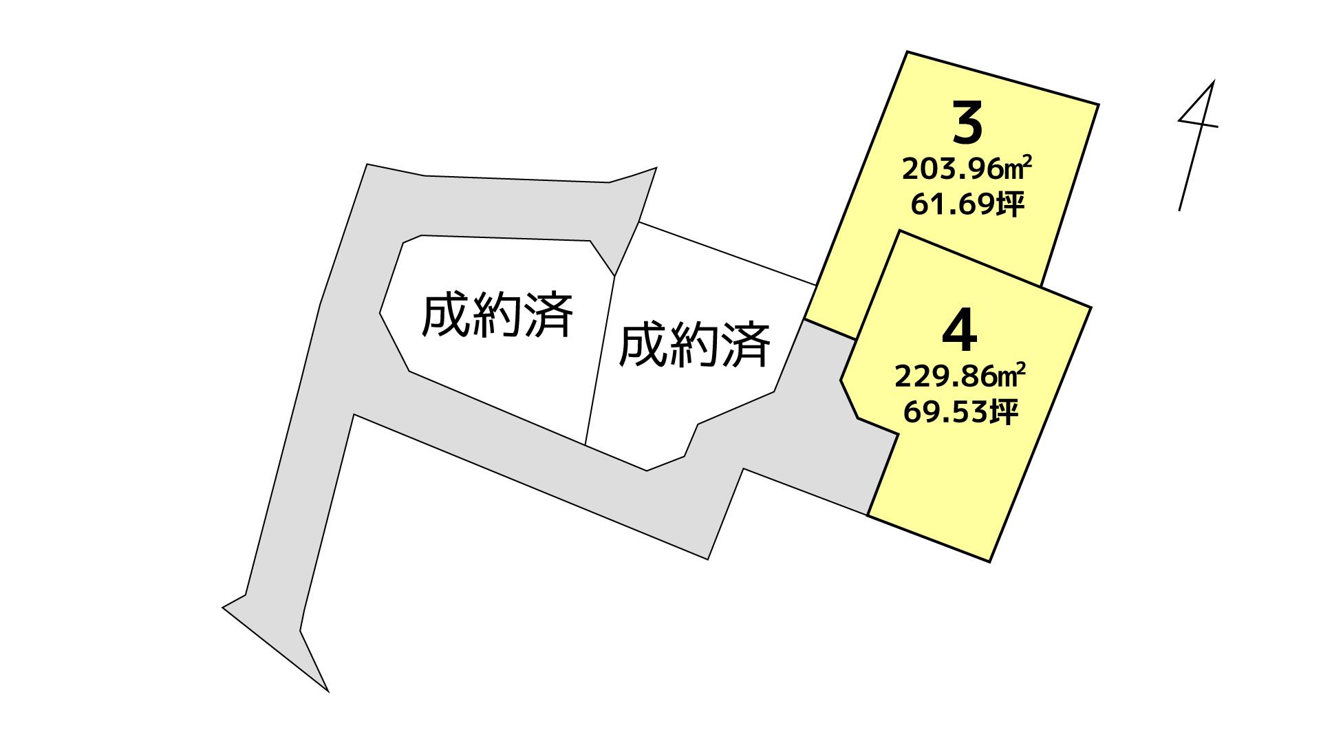 区画図（全体）／２区画
